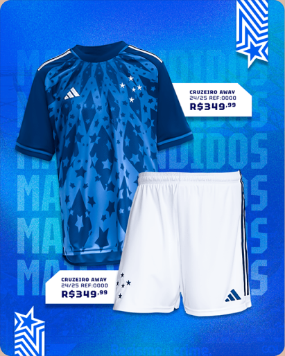 Peça social adicional da campanha do Cruzeiro.